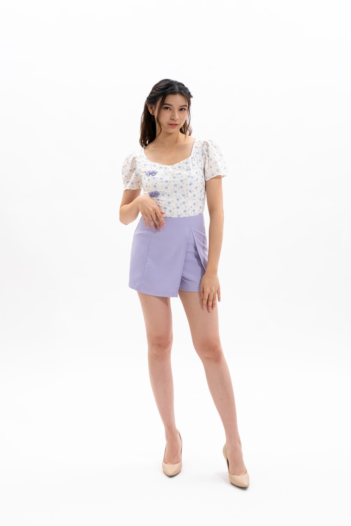 Banxia Romper (Lavendar)