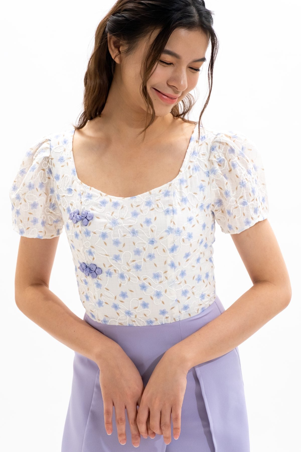 Banxia Romper (Lavendar)