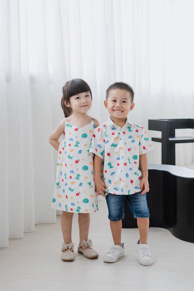 Mini Dragon Family Unisex Shirt - White