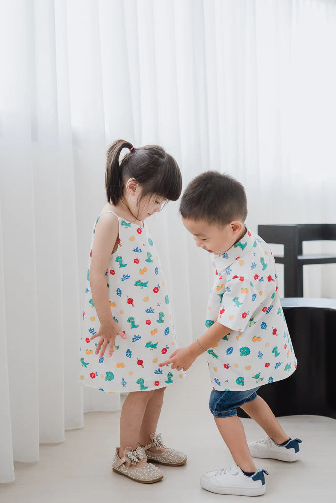 Mini Dragon Family Unisex Shirt - White