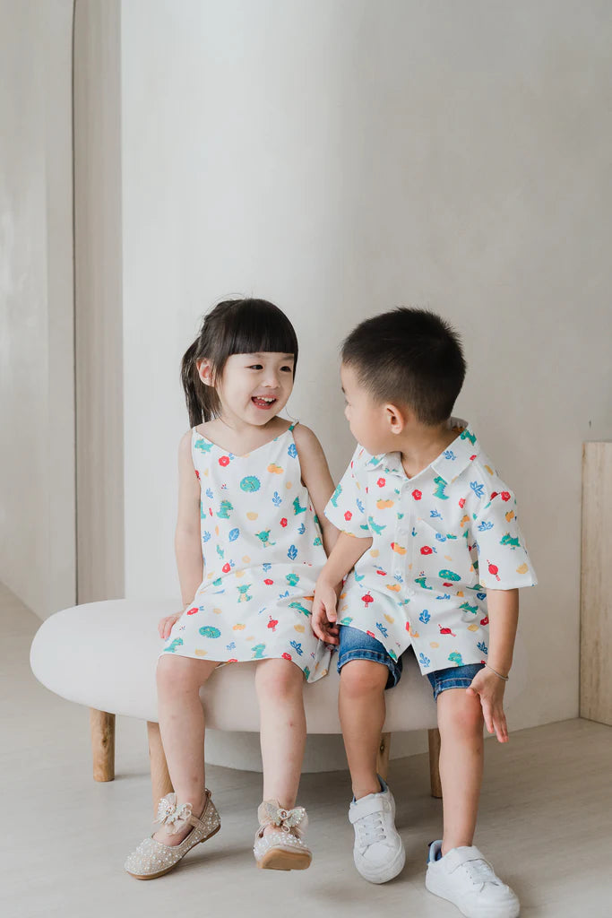 Mini Dragon Family Unisex Shirt - White