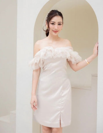 Anthea 雪纺连衣裙