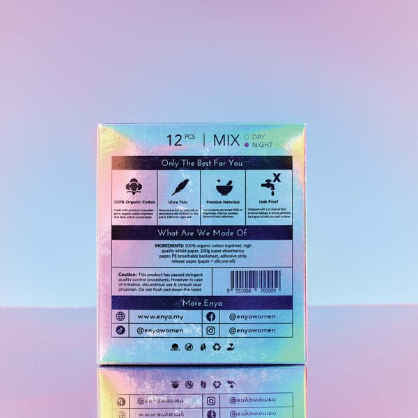 ENYA Premium Mix Sizes (12 pads) BUY 1 FREE 1