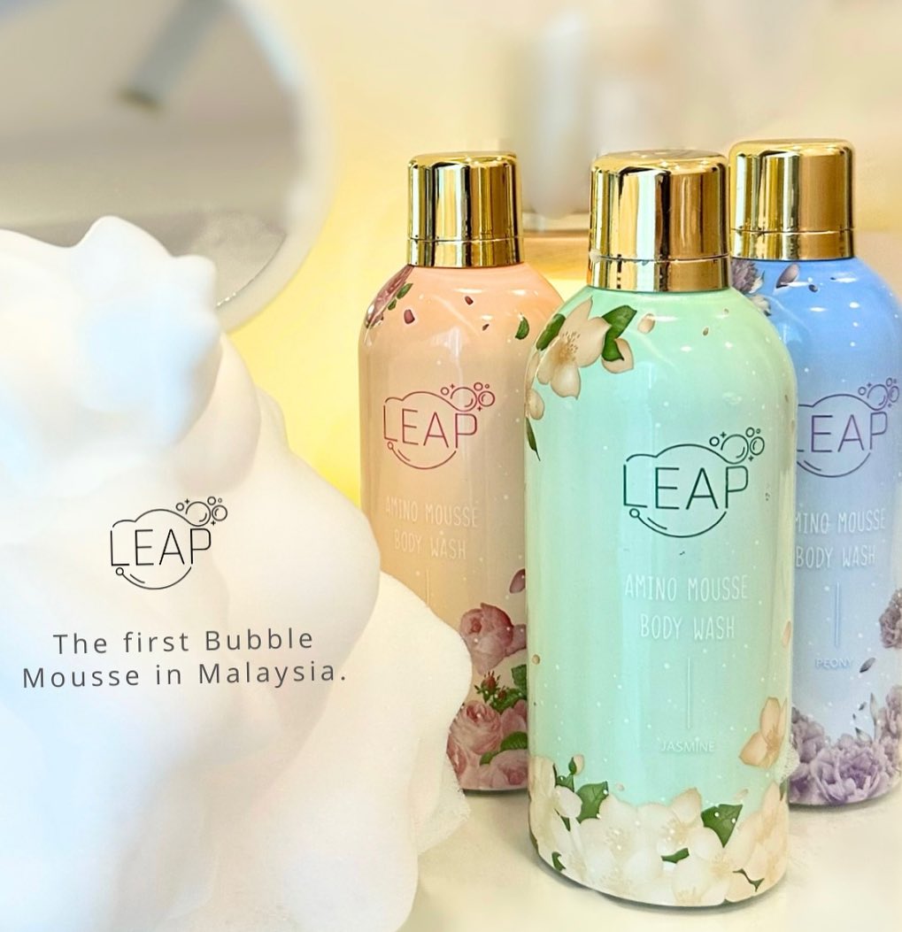 LEAP  CLOUD MOUSSE BODY WASH (BUY 2 FREE 1)