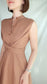 Emmeline Dress (Brown)
