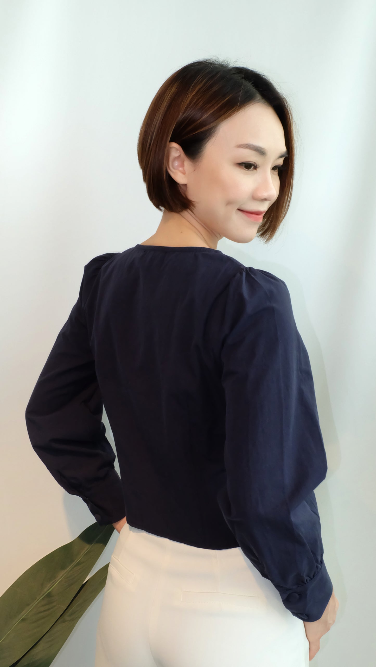 Barbara Top (Navy)