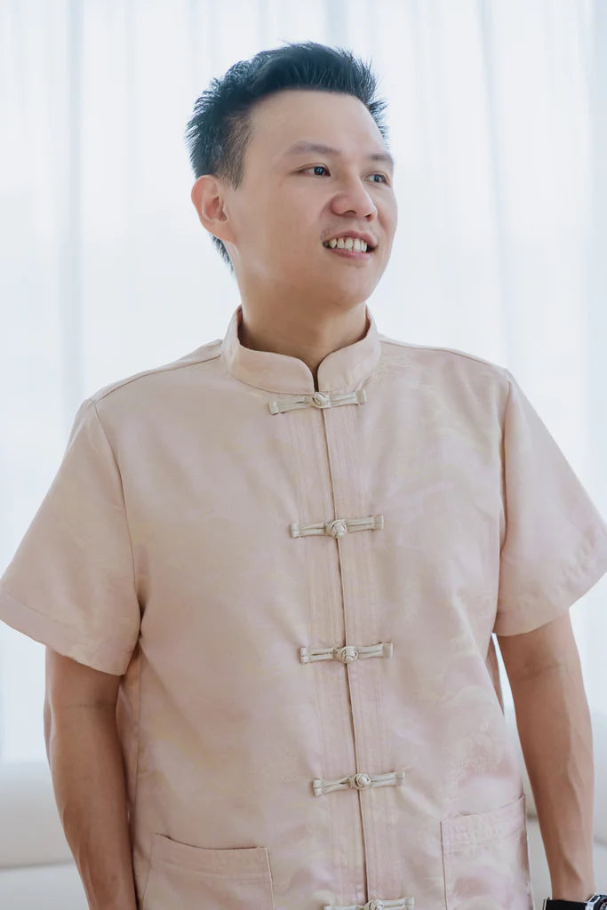 龙凤呈祥 Prosperity Samfu Shirt - Rose Gold