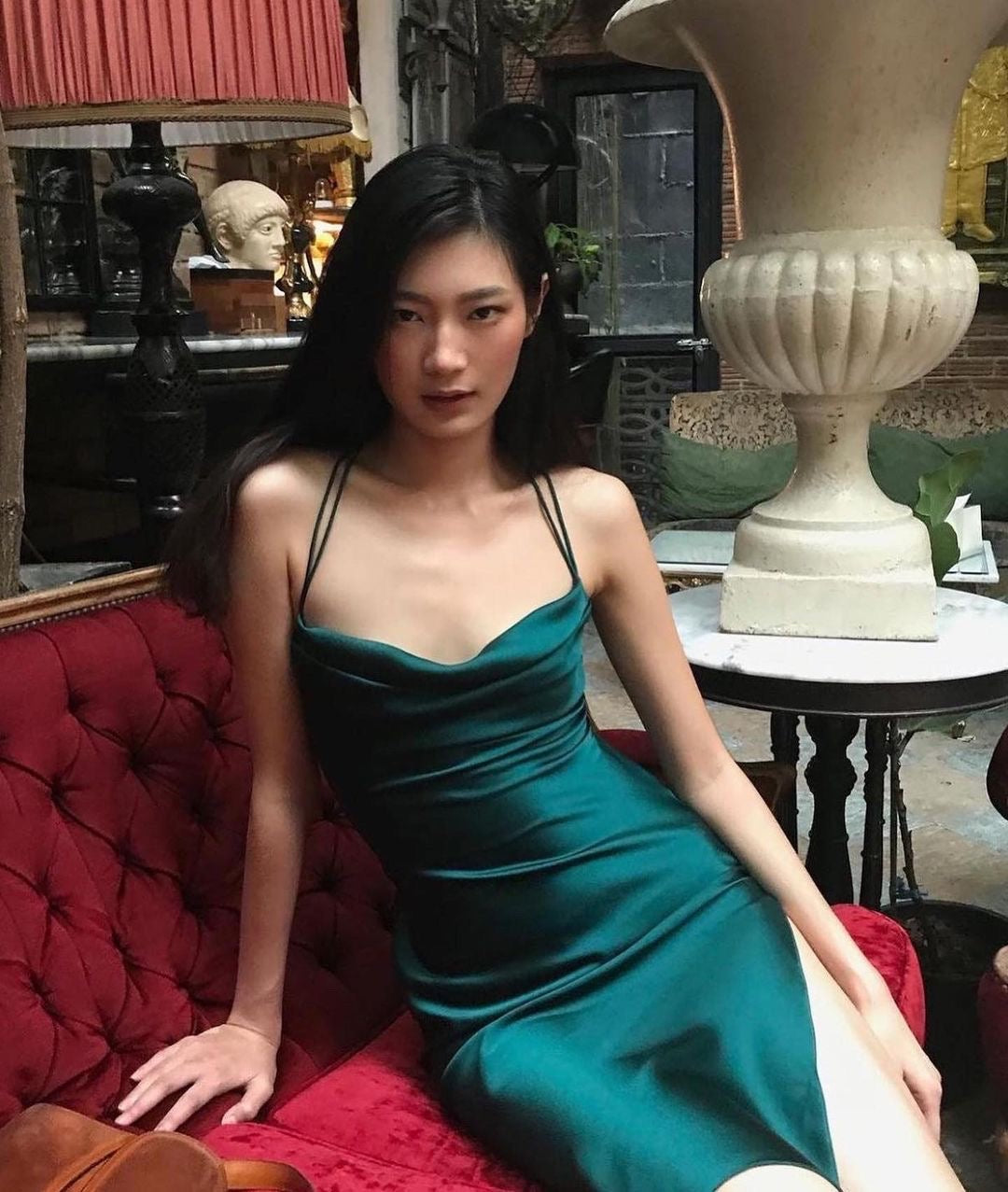 Devana A 字连衣裙