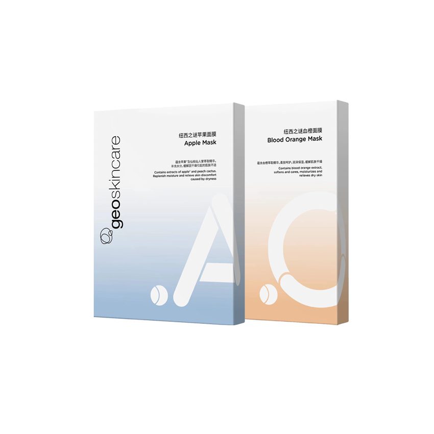 血橙面膜 (VC) + 苹果面膜 (VA)
