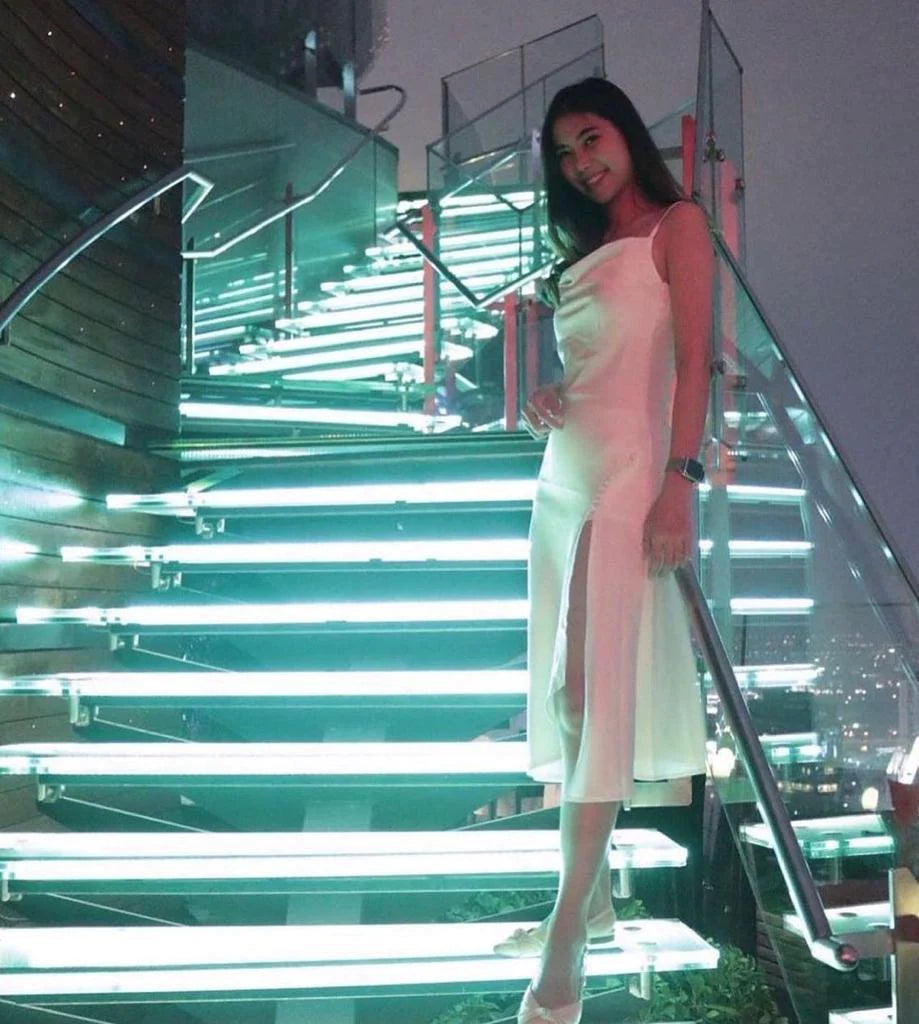 Laudine 侧纽扣连衣裙