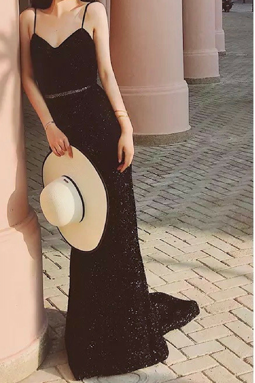 CAITLIN 长连衣裙