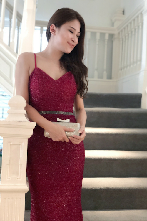 CAITLIN 长连衣裙