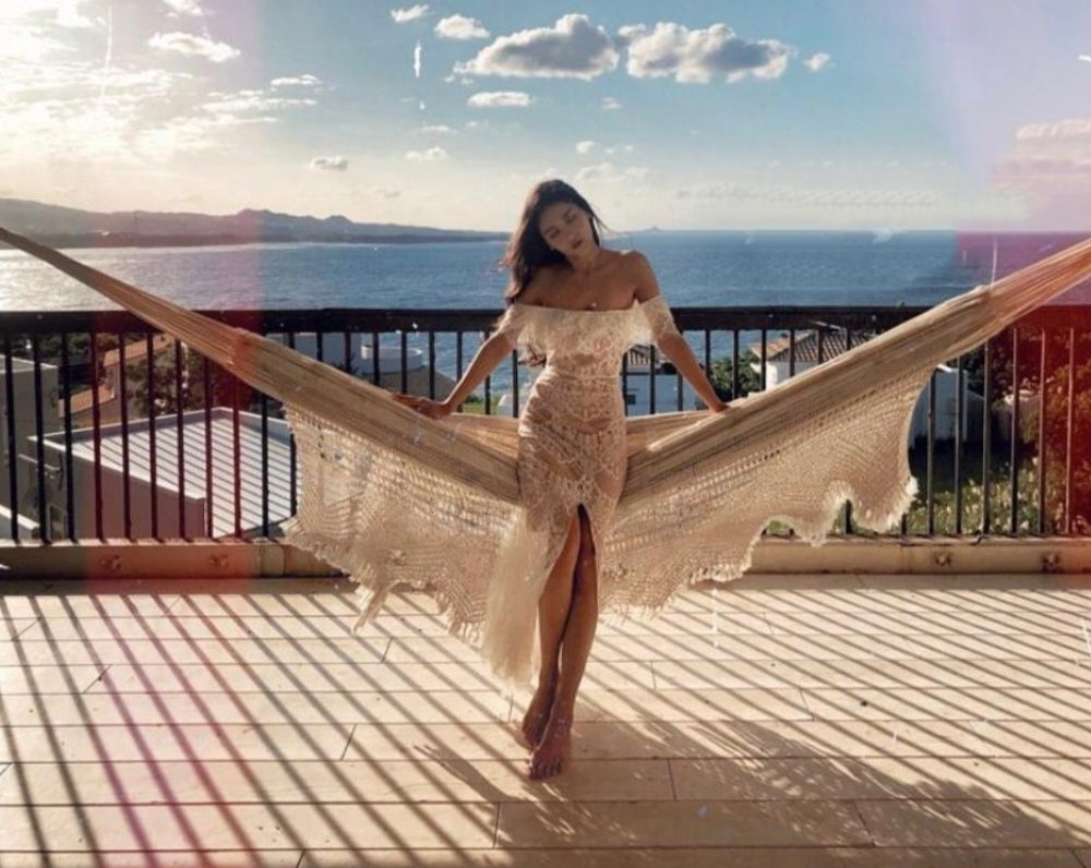 JAMELA 蕾丝连衣裙