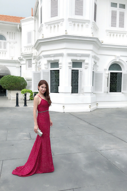 CAITLIN 长连衣裙