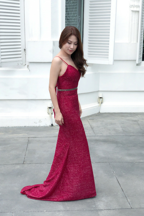 CAITLIN 长连衣裙