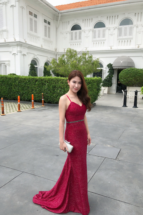 CAITLIN 长连衣裙