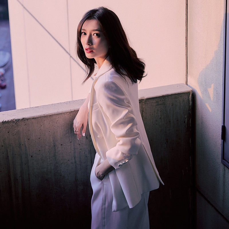 Sandra 西装外套和裤子套装