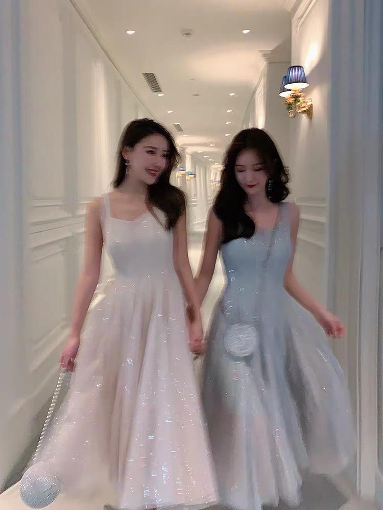 PEONY 亮片连衣裙