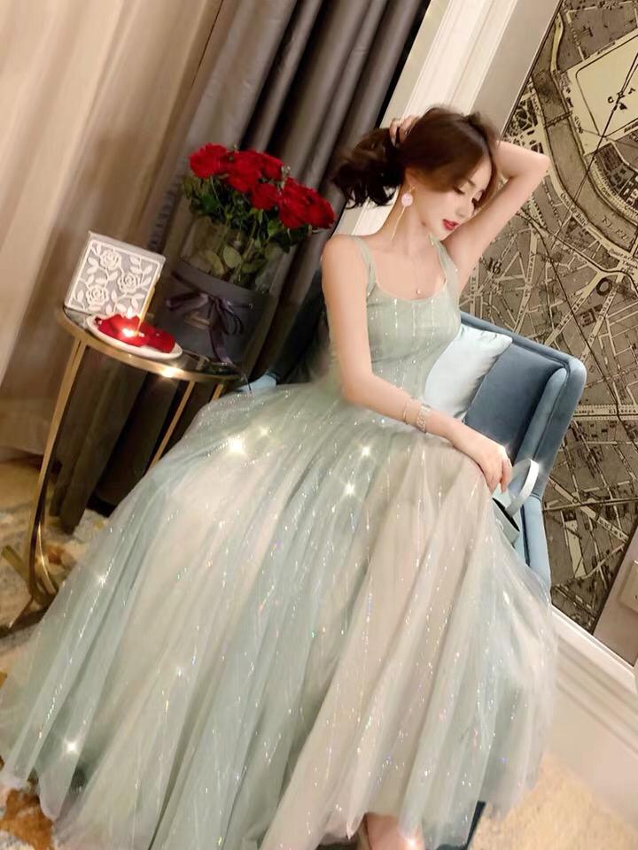 PEONY 亮片连衣裙