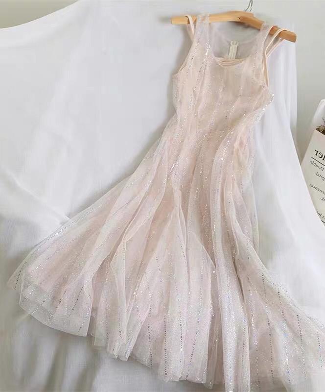 PEONY 亮片连衣裙