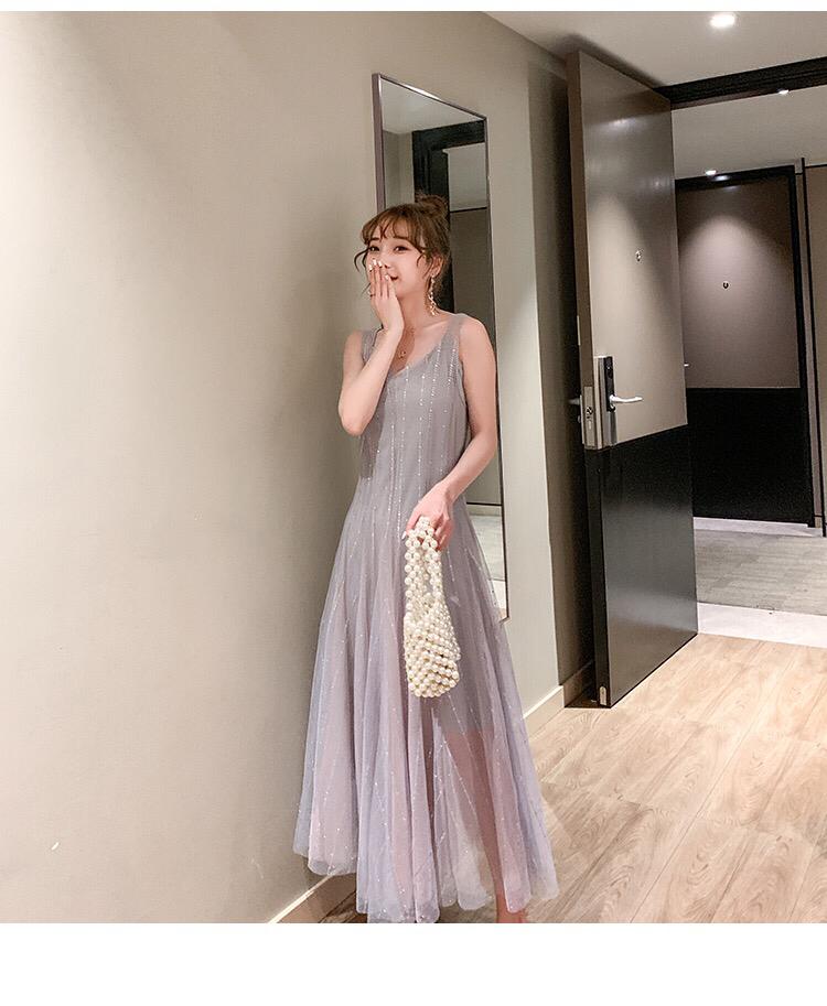 PEONY 亮片连衣裙