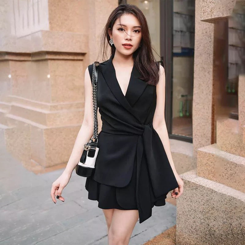 TEAGAN 西装外套和裙子套装