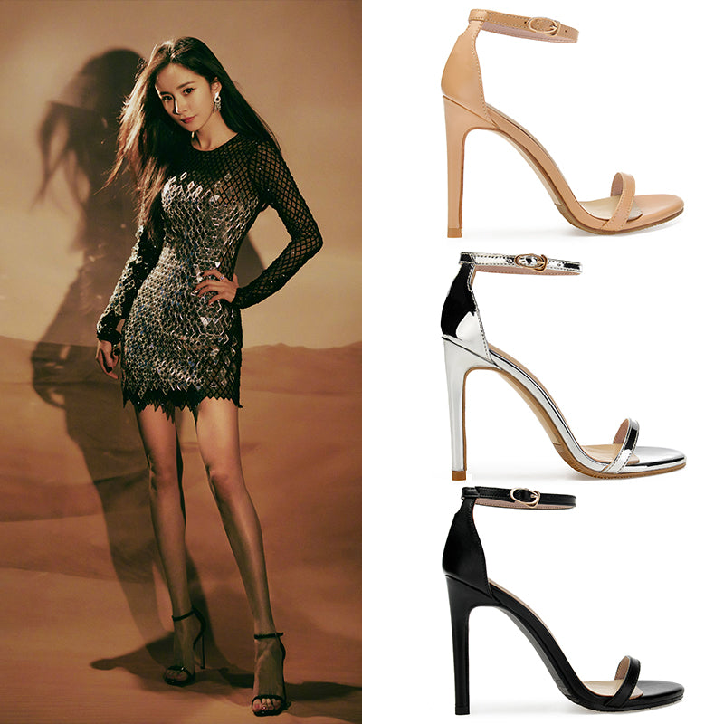 谢娜高跟鞋