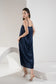 Cordelia Pleated Dress - Blue
