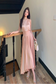 Satin long dress