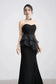 Lucia Bustier Gown in Black