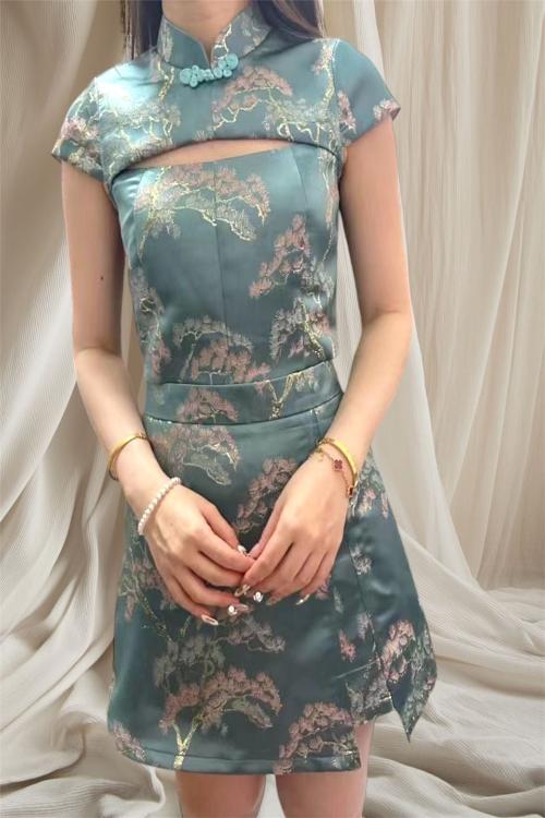 Celestial Garden Qipao