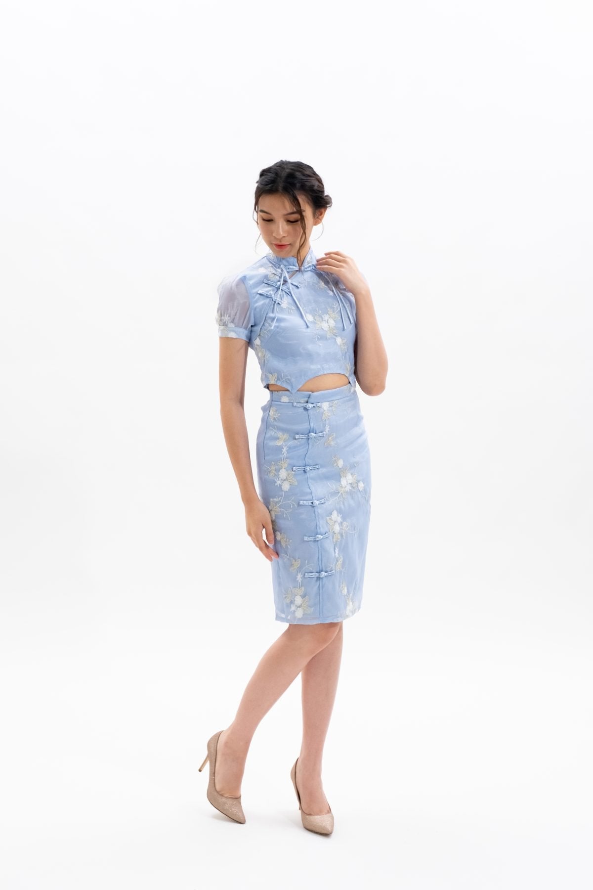 XiWu Qipao (Blue)