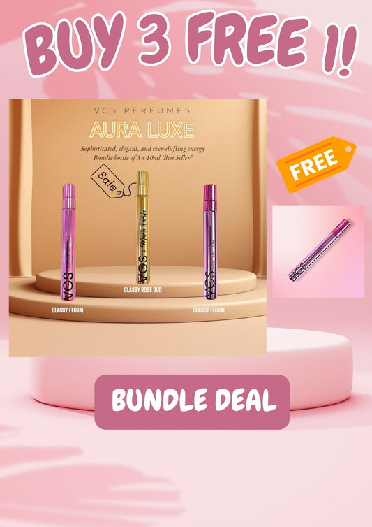 'VGS' EDP Perfume. BUY 3 FREE 1 (10ML). FREE SHIPPING