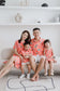 Mini Dragon Family Unisex Shirt - Peach Coral
