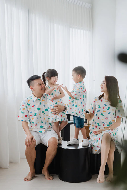 Mini Dragon Family Unisex Shirt - White