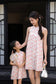 Spring Bloom Oriental Pearl Cheongsam Dress - Pink