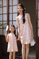 Spring Bloom Kids Oriental Pearl Cheongsam Dress - Pink