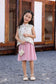 花好月圆 Blissful Jacquard Girl's Cheongsam Dress