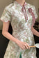 Tie Tie Cheongsam Dress - Pink