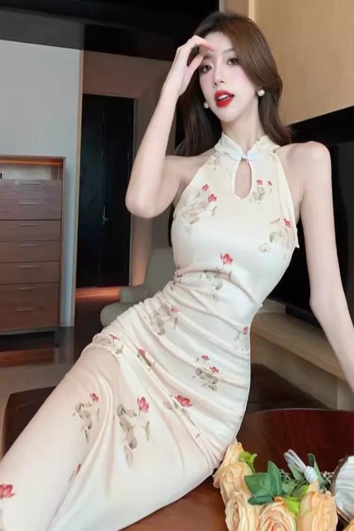 Soft Whisper Qipao