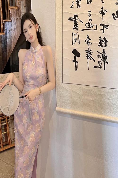 Silhouette Serenity Qipao