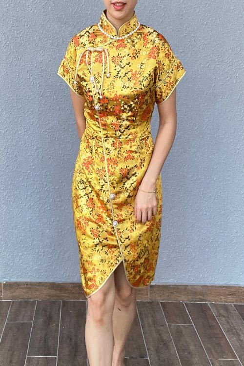 Mimi Golden Sun Qipao