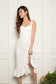 JODILIA MERMAID DRESS IN WHITE