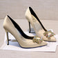 COUTURE Satin High Heels
